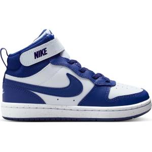 Nike Court Borough Mid 2 Little Kids' Shoe - White/Blue