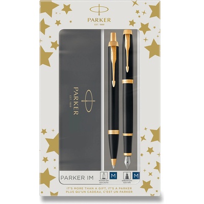 Parker IM Black GT sada plnicí pero a kuličková tužka 1501/2573216 – Zboží Živě
