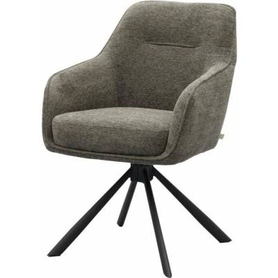 Unique Furniture Avola s podrúčkami Tmavosivé