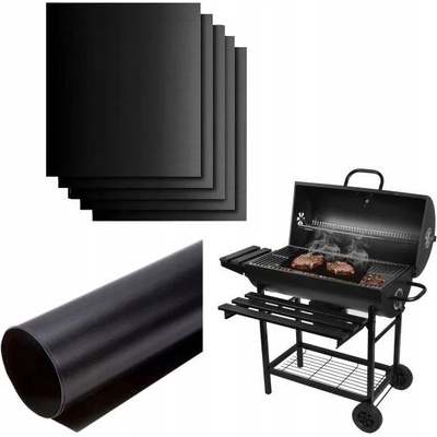 Ruhhy 23471 Grilovací podložka 5 ks černá