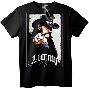 NOONEBRAND Тениска Легендата на Lemmy - S, Black
