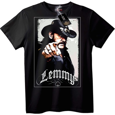 NOONEBRAND Тениска Легендата на Lemmy - S, Black