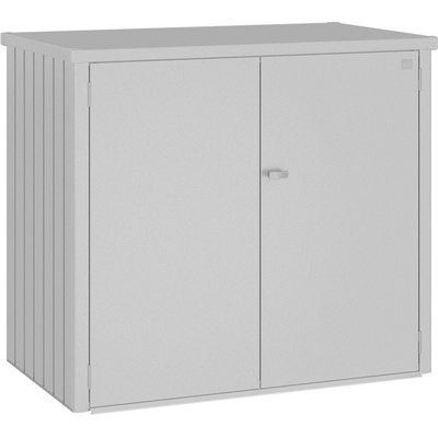 Biohort Box na popolnice Alex Duo strieborný 148 x 88 x 129,5 cm