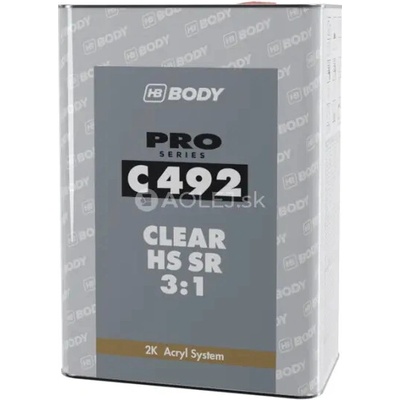 HB BODY 492 HS 3:1 SR akrylový lak 3L