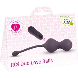 Training Pleasure Balls RC Duo Love Balls Purple