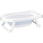 Lorelli Сгъваема вана с противоплъзгаща подложка и оттичане Lorelli Classic - 82 cm, Cloudy Blue (10130940003)