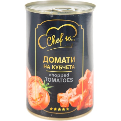 CHEF IS домати на кубчета - 400 гр