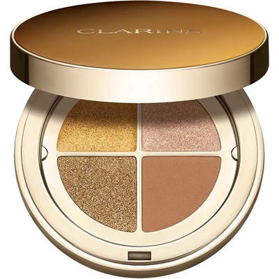 Clarins Ombre 4 Colour Eye Palette палитра сенки за очи за дълготраен ефект цвят 07 Bronze Gradation 4, 2 гр