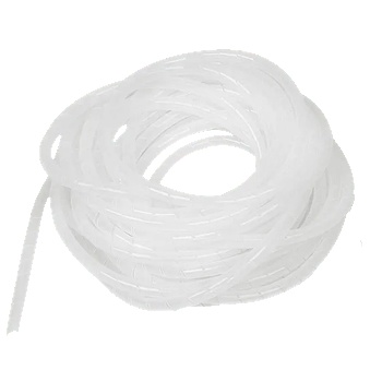 Image 1 of ELMARK СПИРАЛА ЗА КАБЕЛ 6x8 ПРОЗРАЧНА (500SP6T)