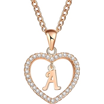 HARAHU Колие Писмо - a / Златна kp5184 (5184)