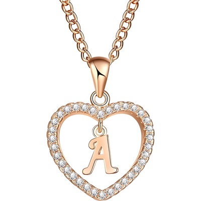 HARAHU Колие Писмо - a / Златна kp5184 (5184)