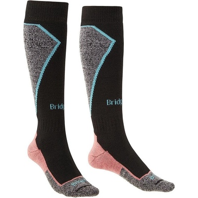 Bridgedale Ski Midweight+ Women black/coral