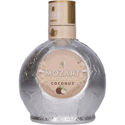 Mozart Chocolate Coconut 15% 0,5 l (čistá fľaša)