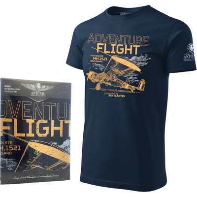 Tričko Antonio Adventure Flight navy