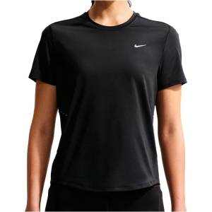 Nike Дамска тениска Nike Women's Swift Dri-Fit Top S/S Standard Running shirt - Black / Reflective Silver (916-7768-0214)