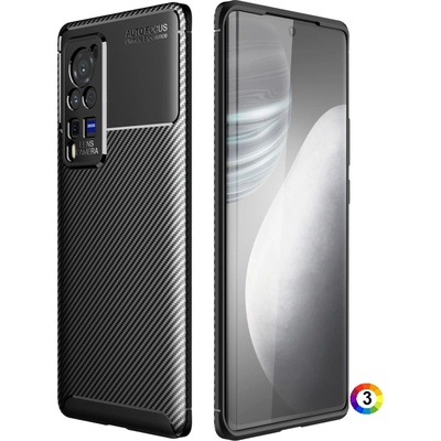 vivo X60 Pro Carbon Fiber Калъф и Протектор