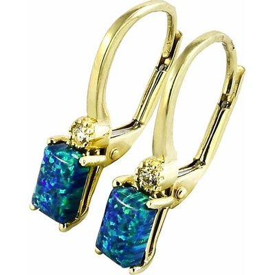 Glare zlaté náušnice 403