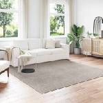 vidaXL Килим за вътрешно помещение LUGO Крем и Тауpe 240 x 240 cm (42022709)