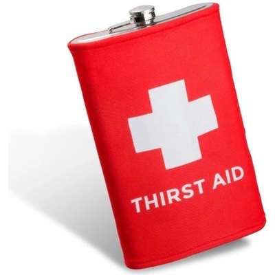 Obří nerezová placatka Thirst Aid 1750 ml