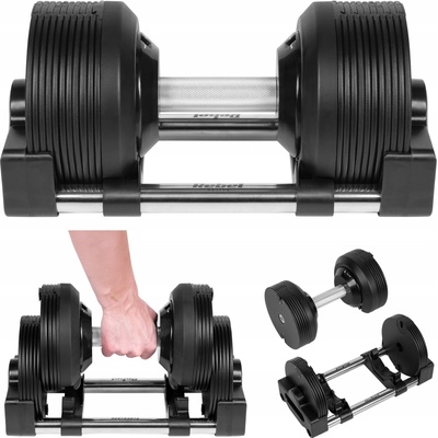 Rebel Železné nastaviteľné činky 3-24 kg
