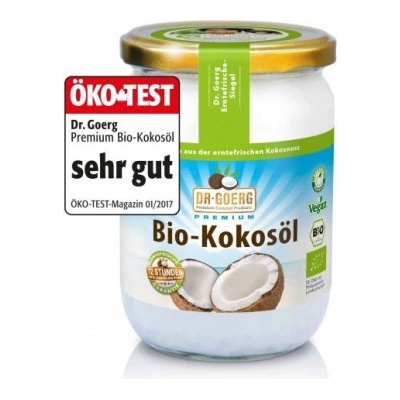 Dr. Goerg kokosový olej panenský Fair Trade 0,5 l