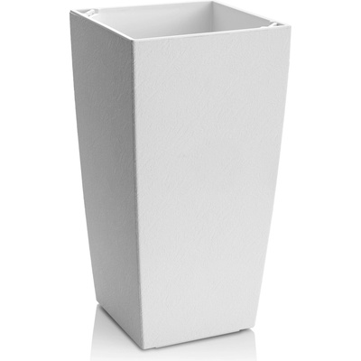 Plastkon Eliot Stone květináč 30 x 58 cm bílý