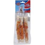 TRIXIE Лакомство Trixie DentaFun биволска кожа, обвита с пилешко месо, ролки 17см 3бр (G14-31327)