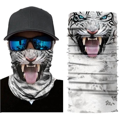 Zvieracie multifunkčné šatky na tvár či hlavu tiger