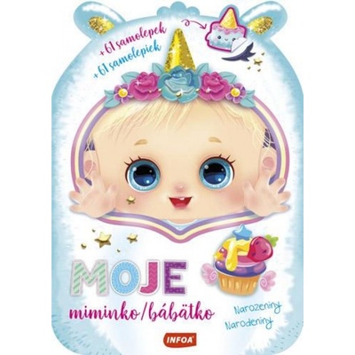 Moje miminko / Moje bábätko - Narozeniny / Narodeniny + 61 samolepek