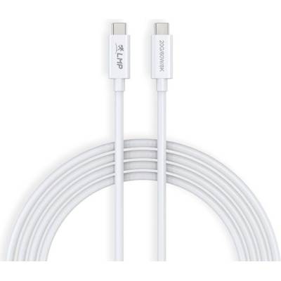 LMP USB4 USB-C to USB-C Cable, 8K, 60W, 20Gbps - USB4 кабел за устройства с USB-C порт (300 см) (бял)