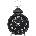 NeXtime Будилник Single Bell черен (5213ZW)