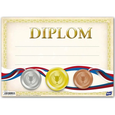 MFP 5300915 dětský diplom A5 DIP05-008 – Zboží Dáma