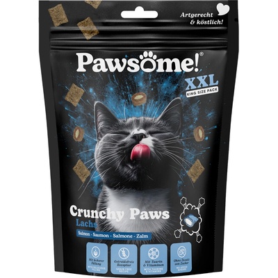 Pawsome Crunchy Paws losos 3 x 150 g