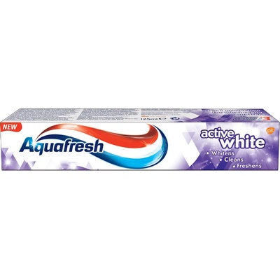 Aquafresh паста за зъби, Active white, 125мл