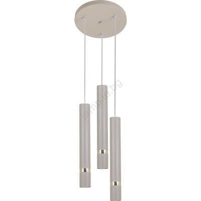 Brilagi - Пендел POKER 3xGU10/25W/230V бежов (BG1928)