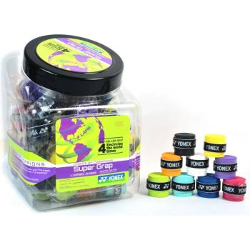 Image 1 of YONEX Грип от кутия Yonex WET SUPER GRAP Assorted 60 броя (AC102-60EX-1 AS)