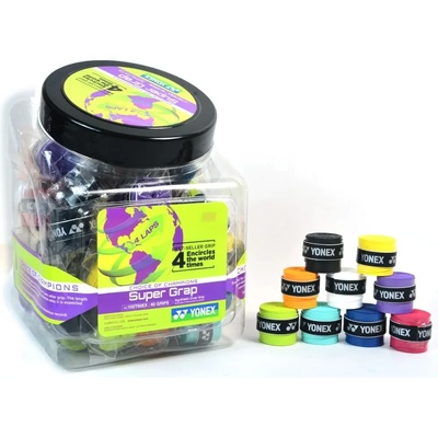 YONEX Грип от кутия Yonex WET SUPER GRAP Assorted 60 броя (AC102-60EX-1 AS)