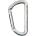 Kong Карабинер за екипировка Kong Mini D Gear carabiner - Silver - размер Straight Gate (324-0037-0811)