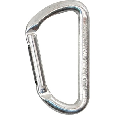Kong Карабинер за екипировка Kong Mini D Gear carabiner - Silver - размер Straight Gate (324-0037-0811)