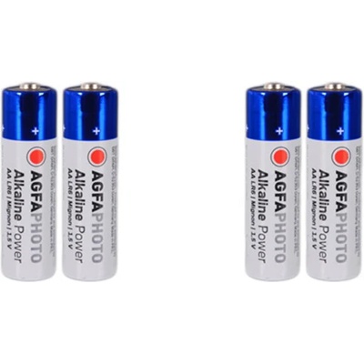 AgfaPhoto Батерии AGFA PHOTO алкaлни LR06 AA 1.5V (4бр) - Код W4214