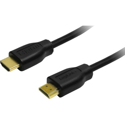 LogiLink HDMI кабел, A/M-A/M, 4K/30 Hz, черен, 0, 2 м
