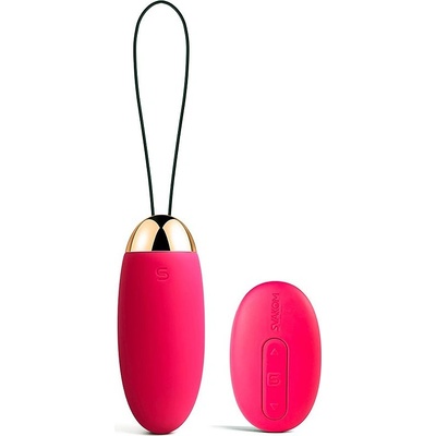 SVAKOM Elva Pink вибриращо яйце Pink 18 см