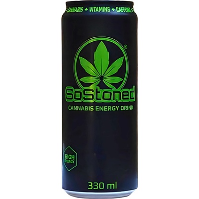 SoStoned Cannabis Energy Drink CBD 330 ml