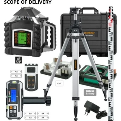 Laserliner Ротационен лазерен нивелир Laserliner Quadrum DigiPlus M350 S Set 2 (053.350-2)