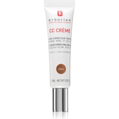 Erborian CC Crème Centella Asiatica CC крем за уеднаквяване тена на лицето SPF 30 цвят Rich 15ml