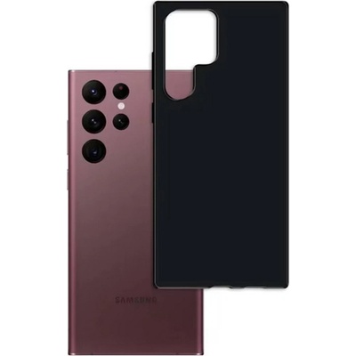 3mk Protection Калъф за Samsung Galaxy S23 Ultra, термополиуретанов, 3MK Matt Case, удароустойчив, черен