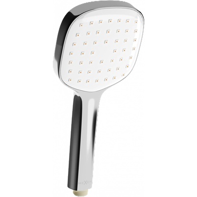 Mexen R-33 ръчен душ 1-функционален, хром/бял - 79533-02 (79533-02)