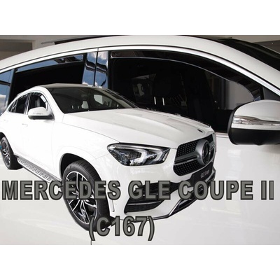 Deflektory Mercedes Class GLE Coupe C167 2019 predné + zadné
