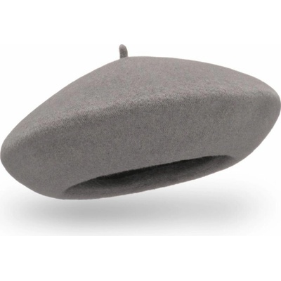 Tonak Tmavě šedý baret FLORA WOOLMARK W-baret/1070