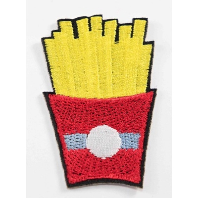 Nažehľovacia záplata - hranolky velké - rozmer 5,5 cm x 3,5 cm